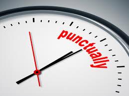 punctually