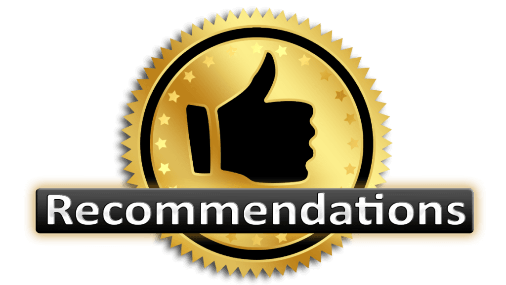 recommendations