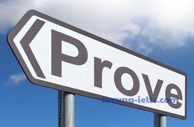 prove