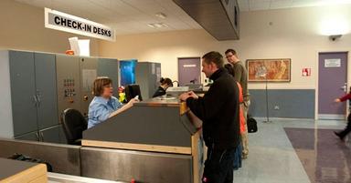 check in