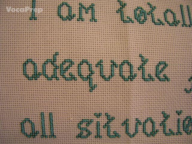 adequate