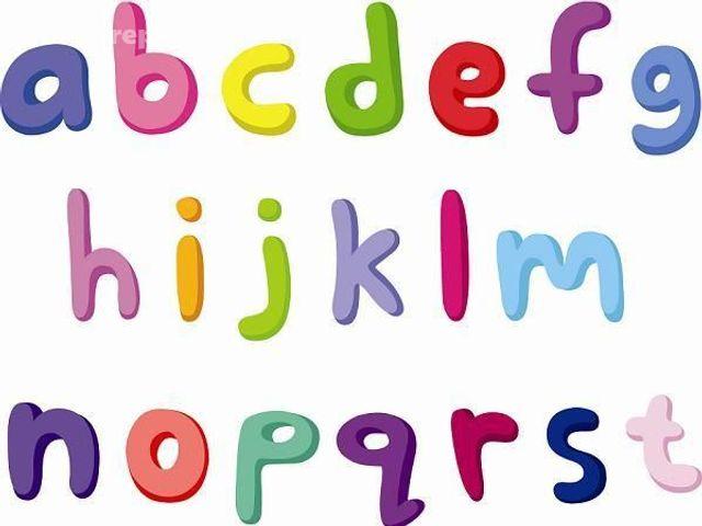alphabetical order