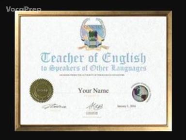 certification