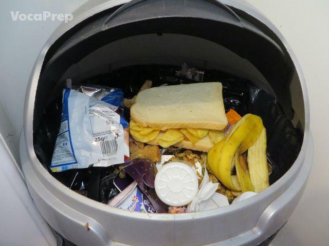 in bin