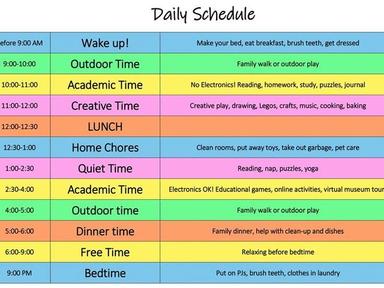 scheduled