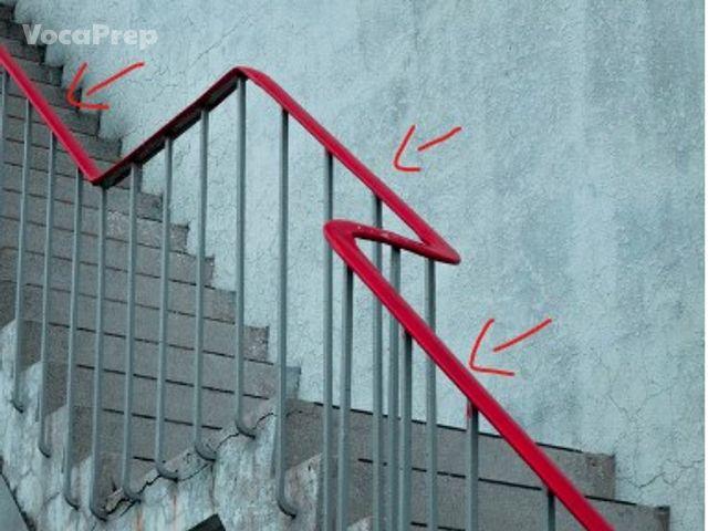 stairway railing