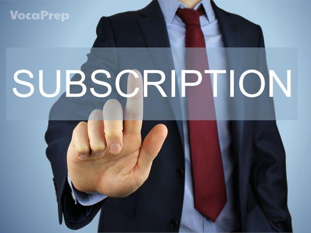 subscription