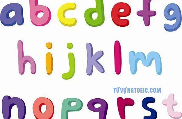 alphabetical order