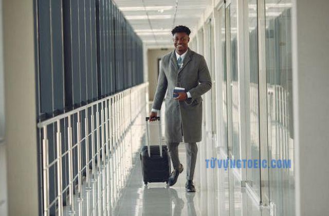 away on business