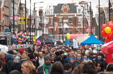 crowded