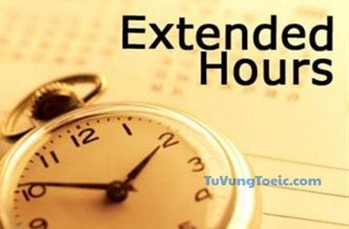extended