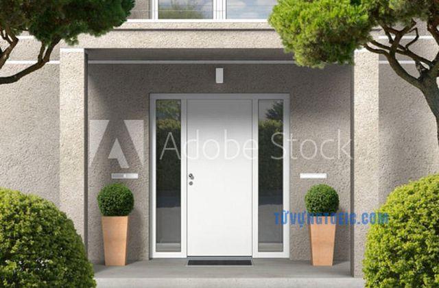 front entrance