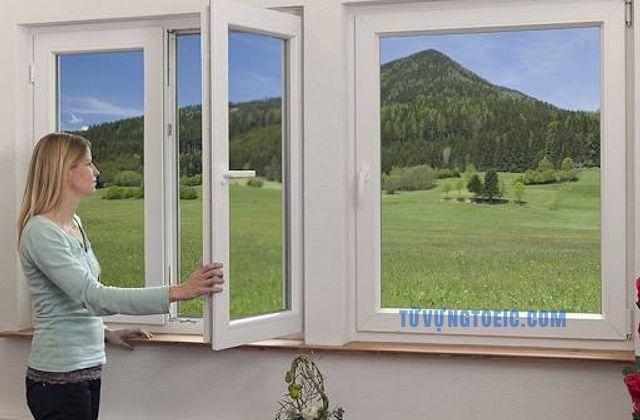 open a window