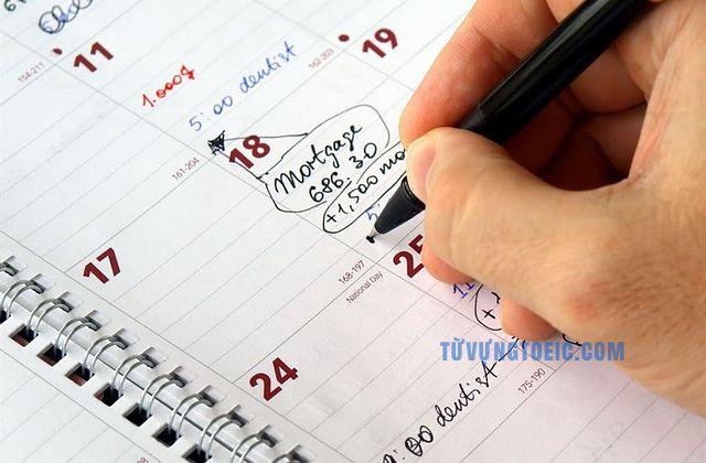 scheduled