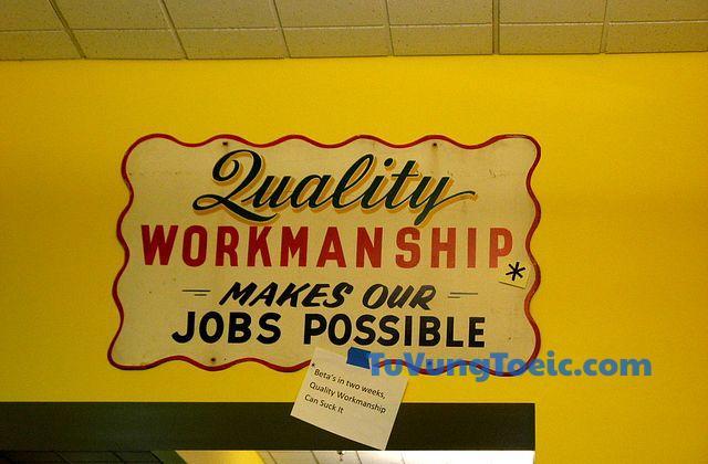 workmanship