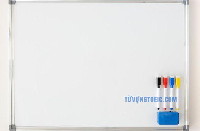 a whiteboard