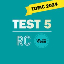 TuVungToeic.com - 600 Từ vựng TOEIC theo Chủ đề-Test 5