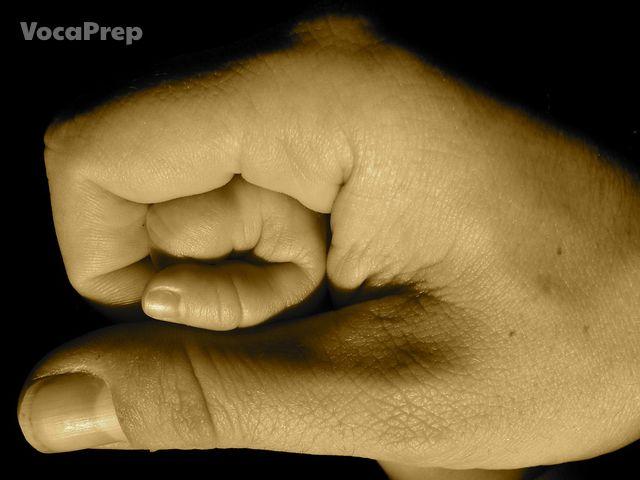 at hand