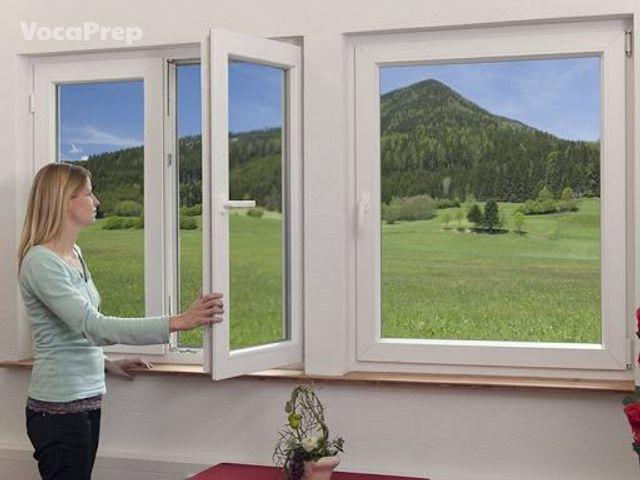 open window