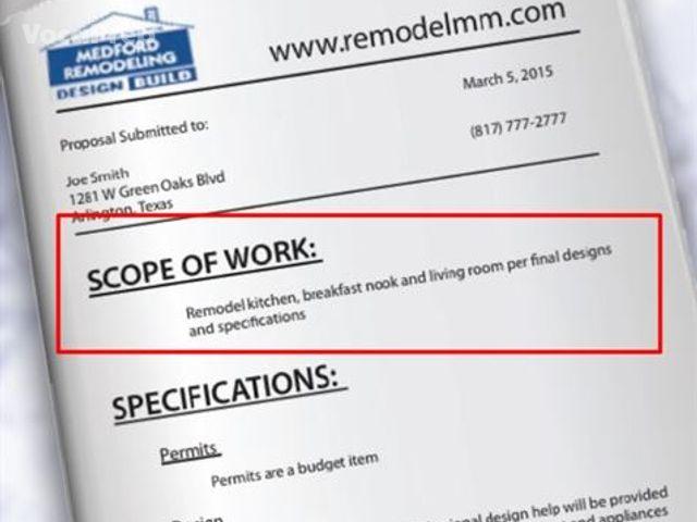 scope of work